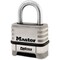 Master Lock Combination Padlock, ProSeries, 5/16", Stainless Steel MLK1174D - alternate 1